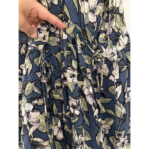 Free People Women's Dear You Mini Floral Paisley Dress Whimsical Size Small - Picture 5 of 9